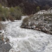 Piena artificiale per strutturazione dell'alveo