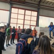 Parte ufficiale dell'inaugurazione con il discorso di Christian Tognacca